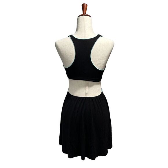 Victoria's Secret Women's Black Cutout‎ Fit & Flare Midi Dress Size Extra Small - Picture 3 of 10